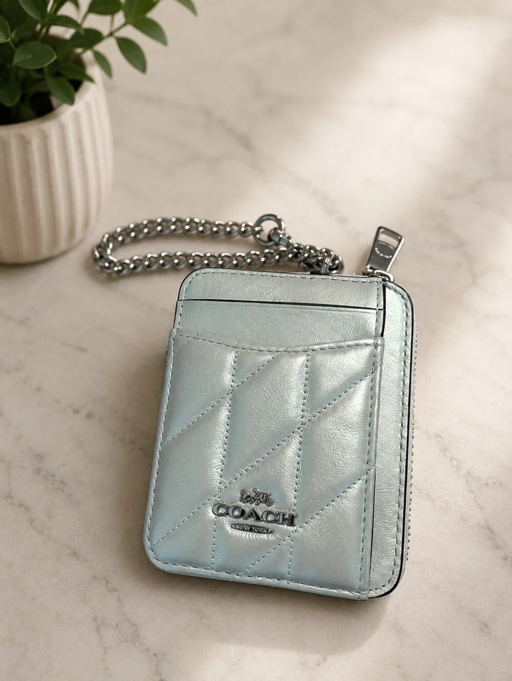 Coach Zip Card Case